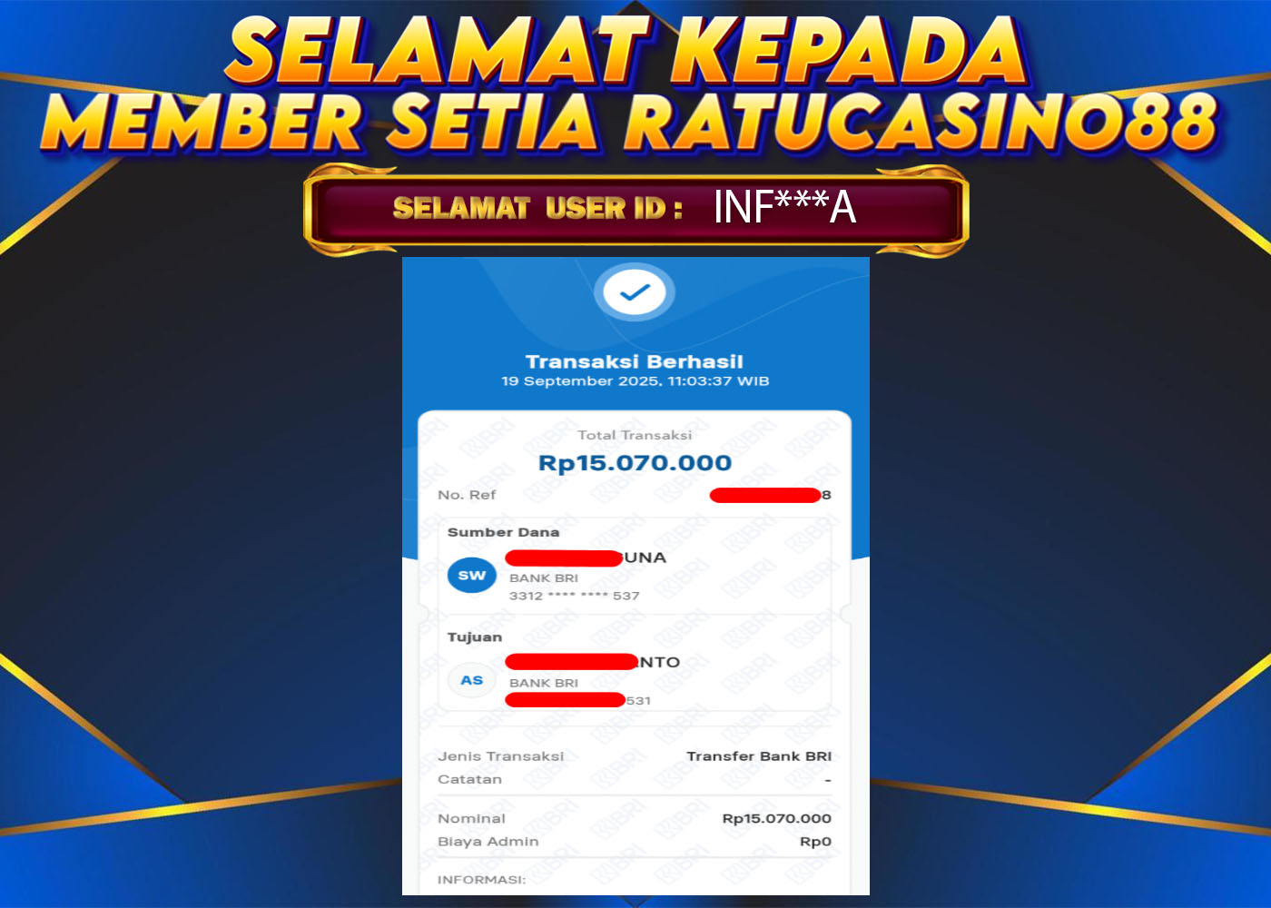 WITHDRAWAL MEMBER 64