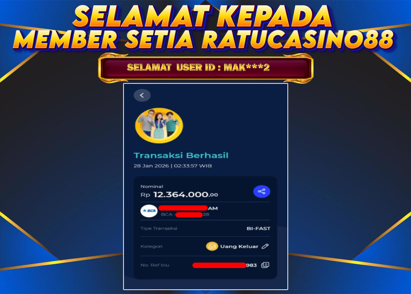 WITHDRAWAL MEMBER 209